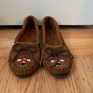 Genuine Leather Minnetonka Moccasin